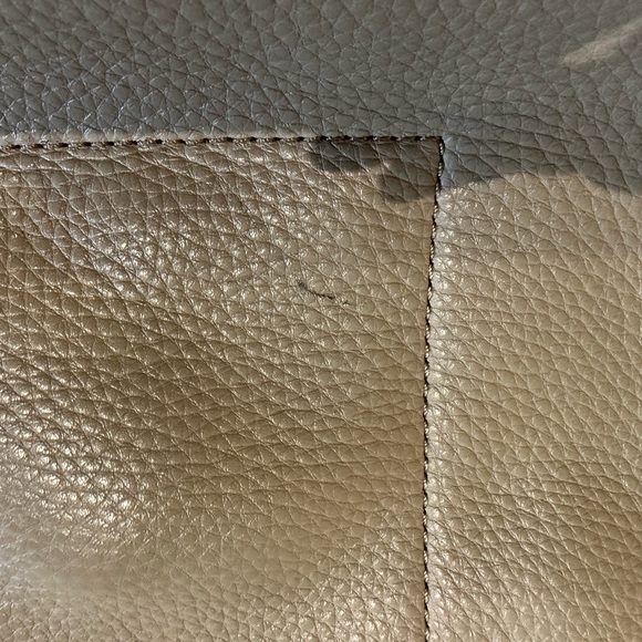 Rebecca Minkoff Designer Leather Grey Purse Beautiful Shoulder Bag with Studs - Picture 7 of 10